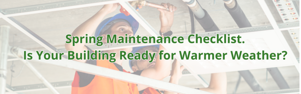 Spring Maintenance Checklist Header